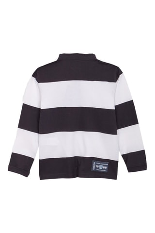 Polo - marineblauw - Wit en blauw