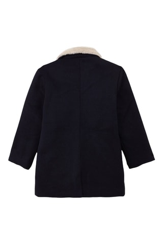Jas - Nachtblauw - Wit en blauw