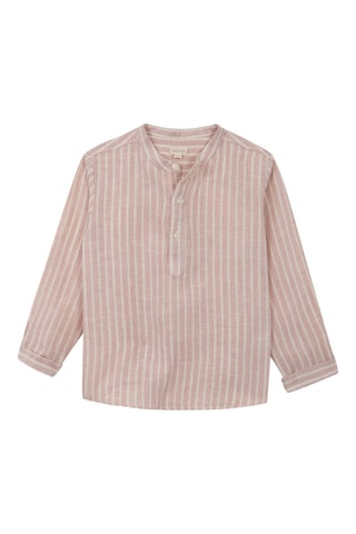 Linnen Overhemd - Roze - Roze