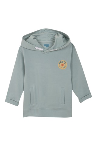 Sweater met Capuchon - Groen - Groen