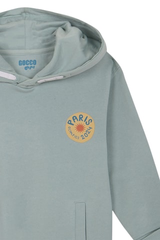 Sweater met Capuchon - Groen - Groen