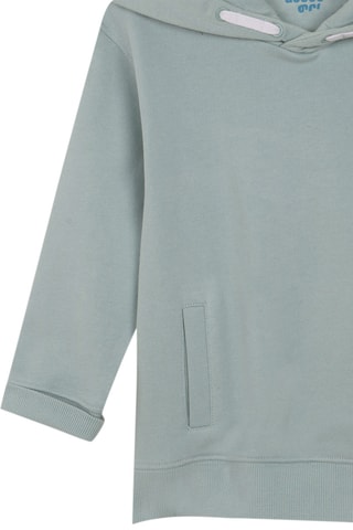 Sweater met Capuchon - Groen - Groen