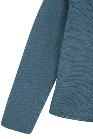Vest - Pauwblauw - Blauw