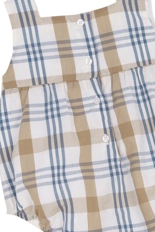 Kruippakje - Wit - Wit, beige en blauw