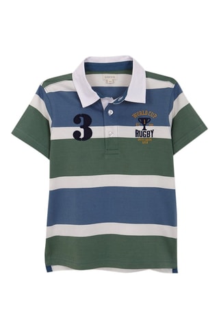 Polo - Marineblauw - Wit en blauw