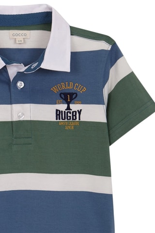 Polo - Marineblauw - Wit en blauw