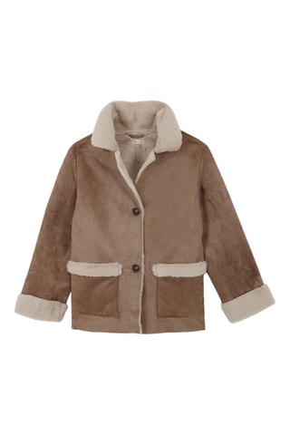 Cappotto - Marrone - Beige e marrone
