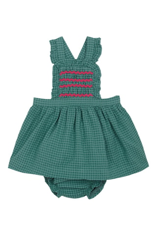 Tuinjurk en Bloomer - Groen