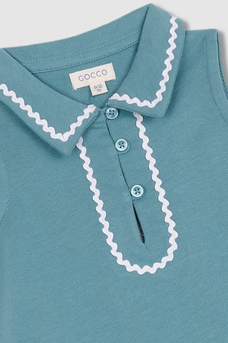 Jurk en Bloomer - Turquoise