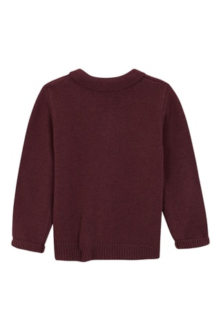 Wollen Polo - Paars