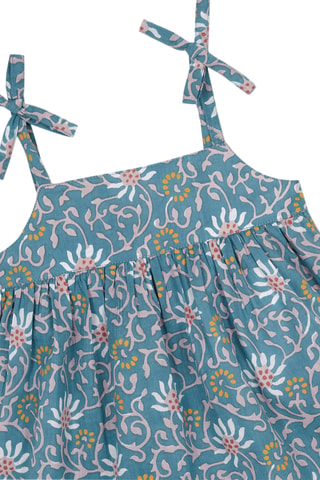 Mouwloze Jurk en Bloomer - Blauw