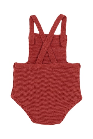 Mouwloze Jumpsuit - Rood