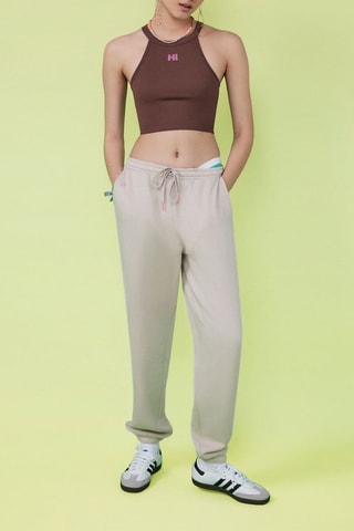 Crop top - Marrone