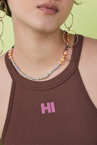 Crop top - Marrone