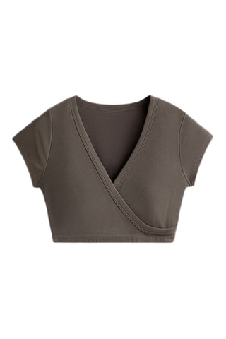 Crop top - Kaki