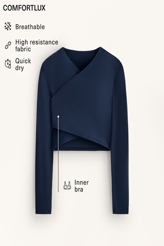 Sportshirt -  Marineblauw