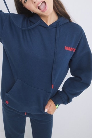 Fleece Sweater - Marineblauw