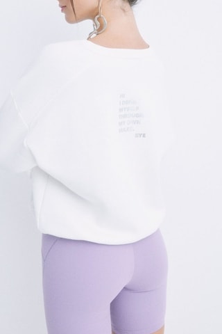 Fleece Sweater - Ivoorkleurig
