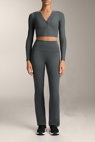Legging Hoge Taille - Donkergrijs