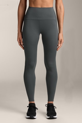 Leggings a vita alta - Grigio scuro
