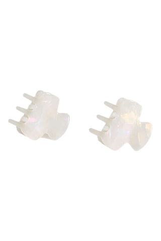 2 Haarspelden - Wit