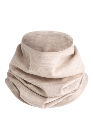 Wollen Colsjaal - Gemêleerd Beige
