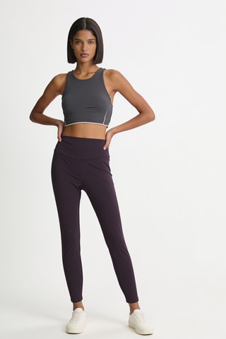 Legging Hoge Taille - Donkerbruin