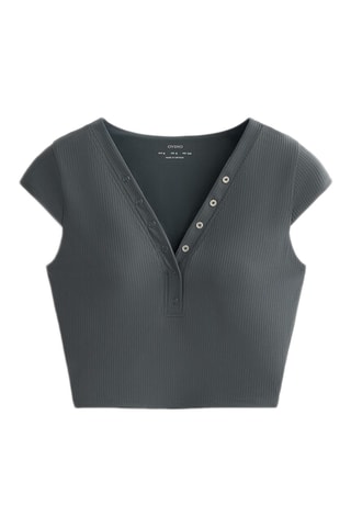 Crop top - Grigio