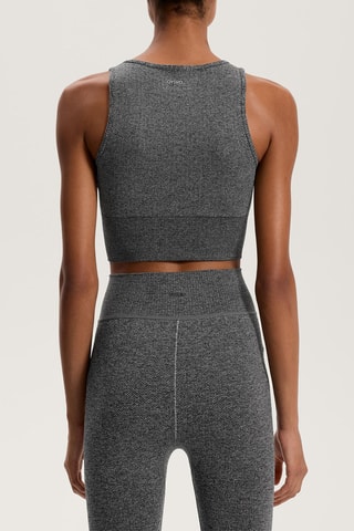 Crop Top - Donkergrijs
