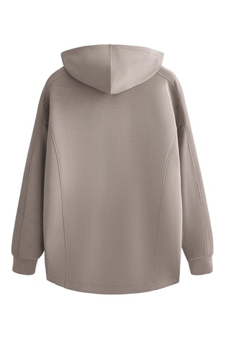 Sweater met capuchon - Taupe