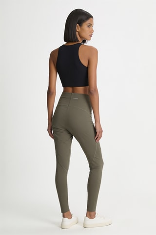Legging Hoge Taille - Kaki