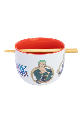 Bol de ramen de cerámica y bambú One Piece - 37 cl