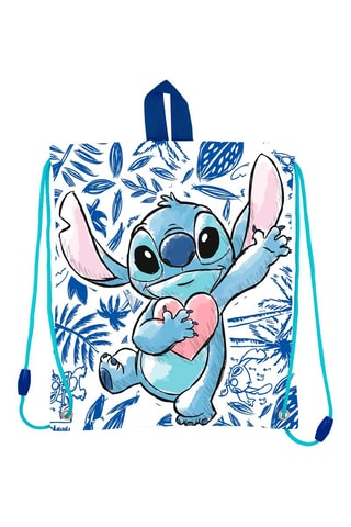 Mochila Stitch Lilo y Stitch Disney - Azul - Blanco y azul