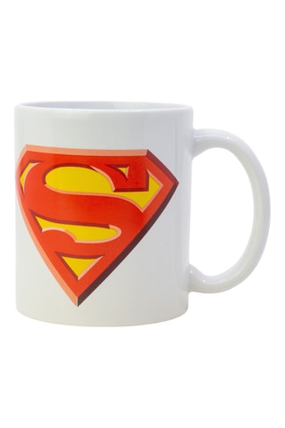 Calcetines y taza de cerámica Superman La Liga de la Justicia DC Comics - Azul ­- 32,5 cl