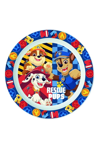 Plato llano La Patrulla Canina - 22 cm