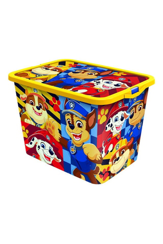 Caja La Patrulla Canina - 39 x 29 x 27 cm - Amarillo