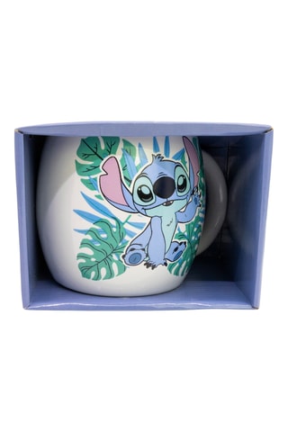 Taza de cerámica Stitch Lilo y Stitch Disney - 38 cl