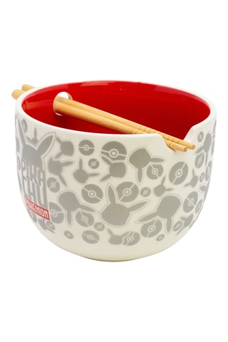 Bol de ramen de cerámica y bambú Pokémon - 37 cl