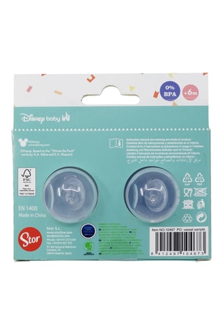 2 chupetes sin BPA Mickey Disney - Desde 6 meses