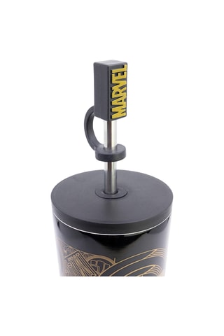 Vaso isotérmico con pajita de acero inoxidable Los Vengadores Marvel - 77 cl