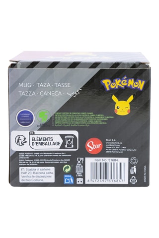 Taza de cerámica Pikachu Pokémon - 32,5 cl