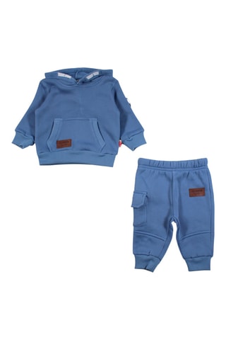Sudadera con capucha y pantalón de chándal - Lee Cooper - Azul