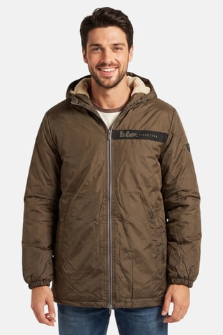 Parka con capucha - Lee Cooper - Caqui