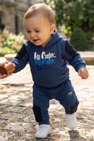 Sudadera y pantalón de chándal - Lee Cooper - Azul marino