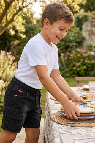 Bermudas vaqueras - Lee Cooper - Gris