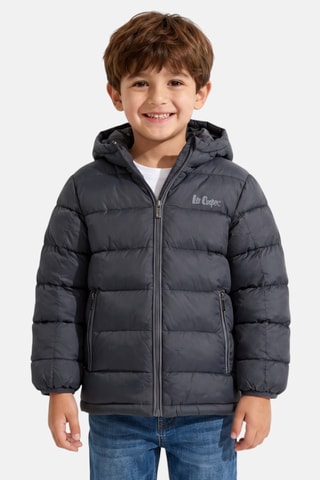 Anorak con capucha - Lee Cooper - Gris