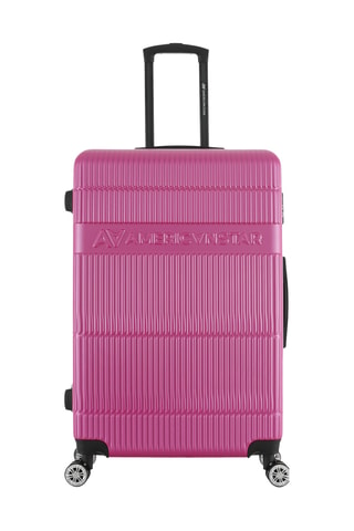 Set de 4 valises Atlanta - 47/57/67/76 cm - Fuchsia