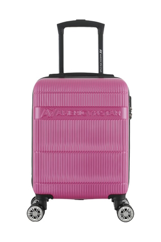 Lowcost Handbagagetrolley Atlanta (XS) - 47 cm - Fuchsia