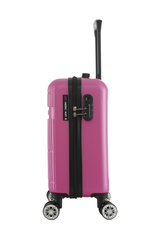 Lowcost Handbagagetrolley Atlanta (XS) - 47 cm - Fuchsia