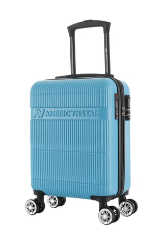 Lowcost Handbagagetrolley Atlanta (XS) - 47 cm - Blauw